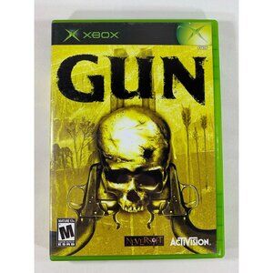 Gun Xbox Original Complete with Manual and Disc Activision Mature 17+ Tested
